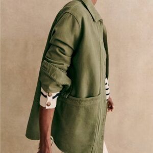 Sezane Will jacket, khaki, xs